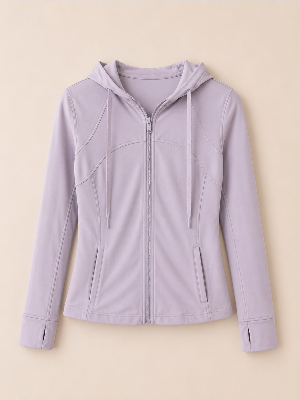 lululemon athletica Lavender Hooded Zip-Up Jacket defined Women